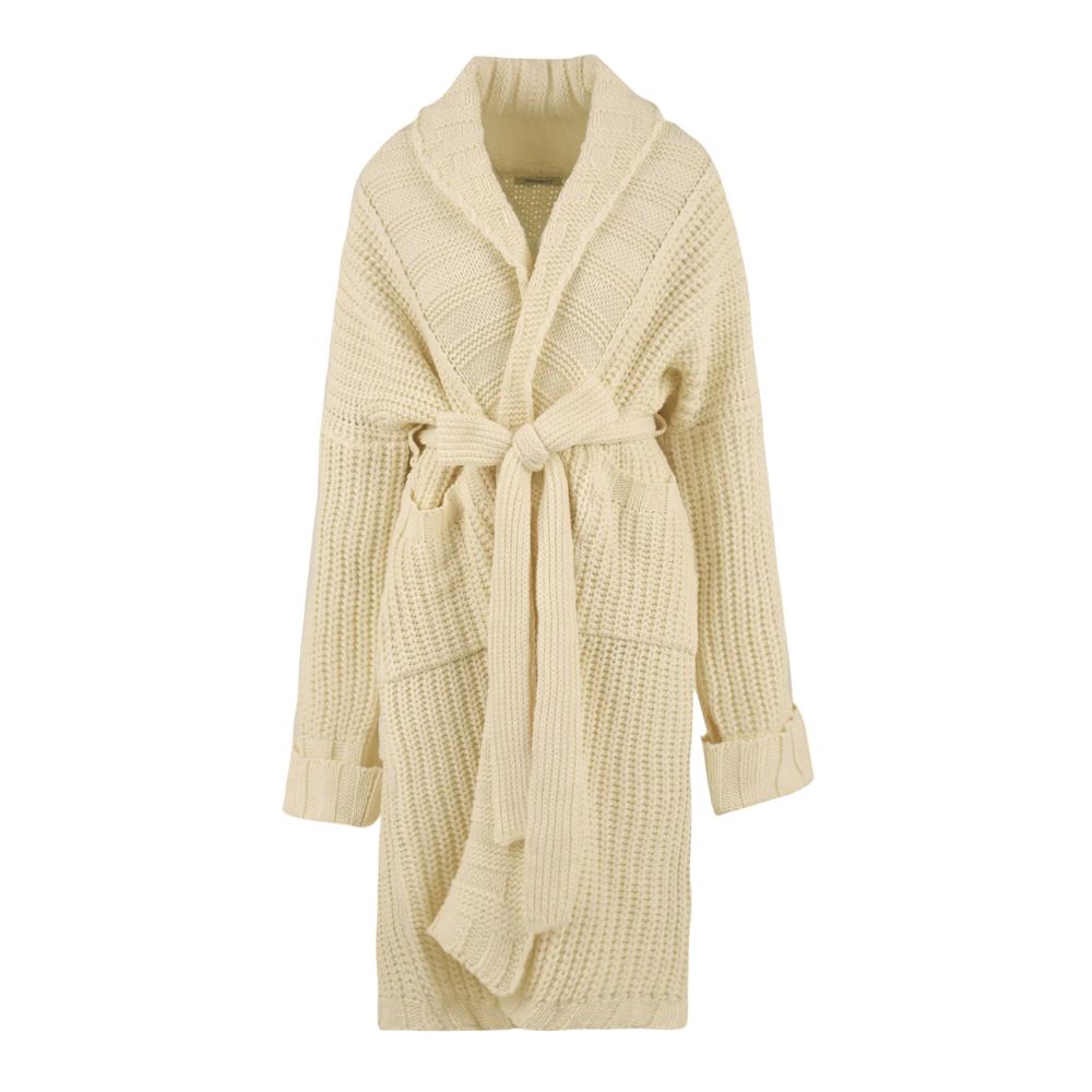 Cardigan femme Hinnominate en marabout blanc