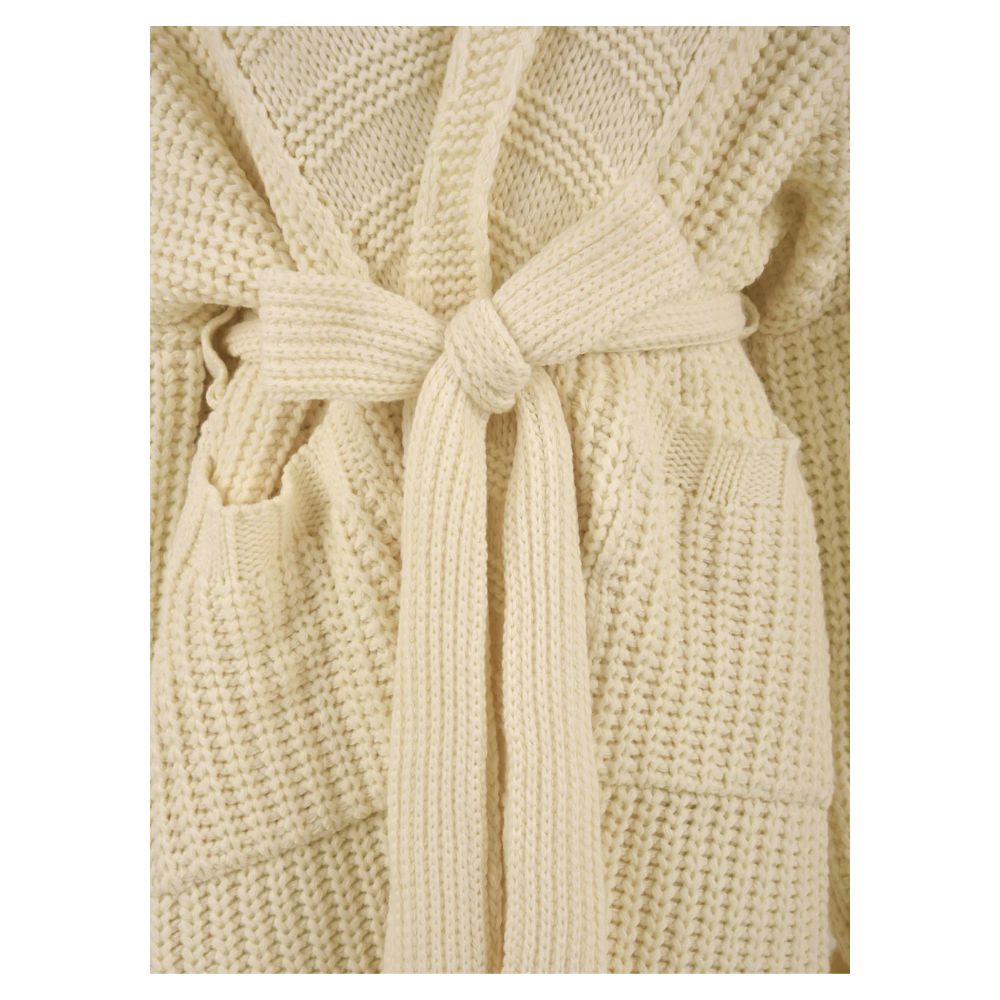 Cardigan femme Hinnominate en marabout blanc