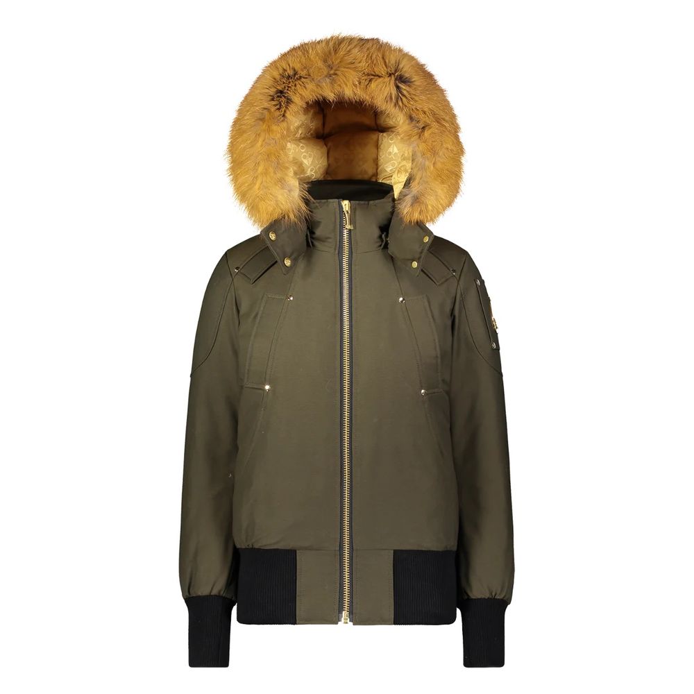 Blouson aviateur en nylon militaire pour femme Moose Knuckles