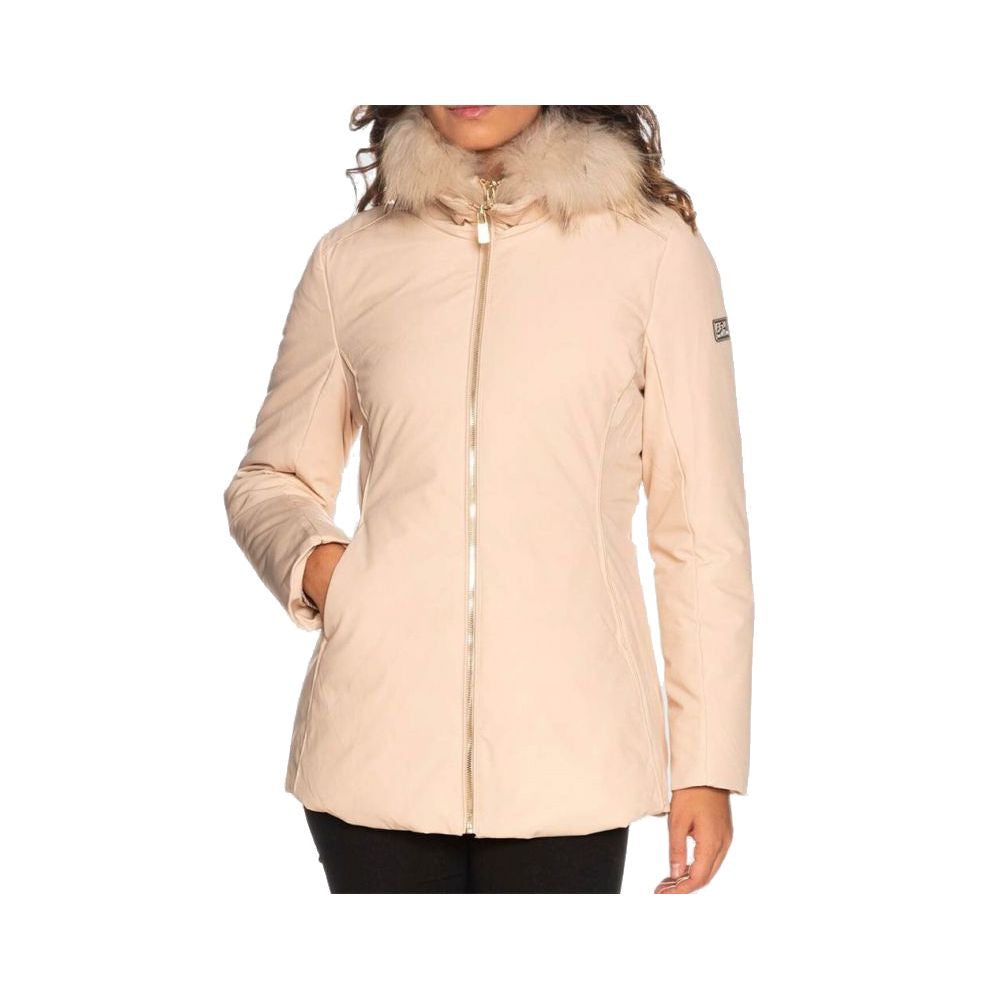 Veste femme en polyamide beige Yes Zee