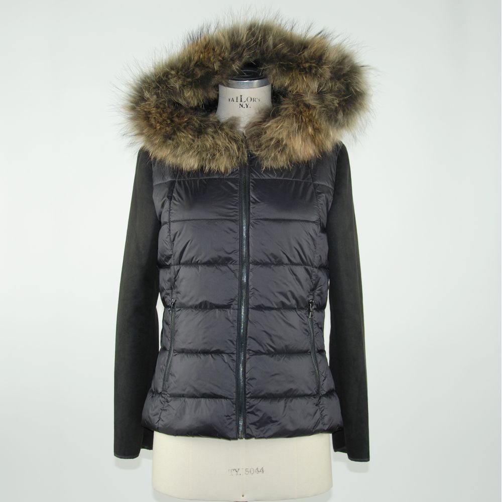 Veste femme en polyester noir Emilio Romanelli