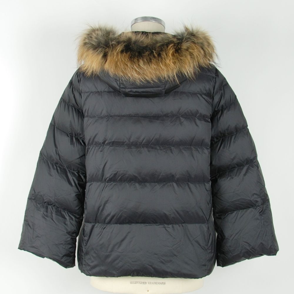 Veste femme en polyamide noir Emilio Romanelli
