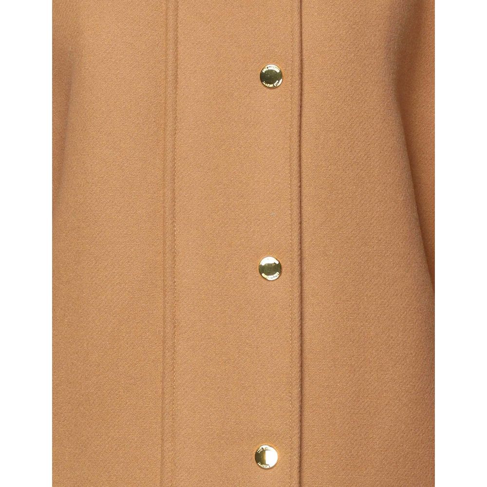 Manteau en laine marron Love Moschino pour femme