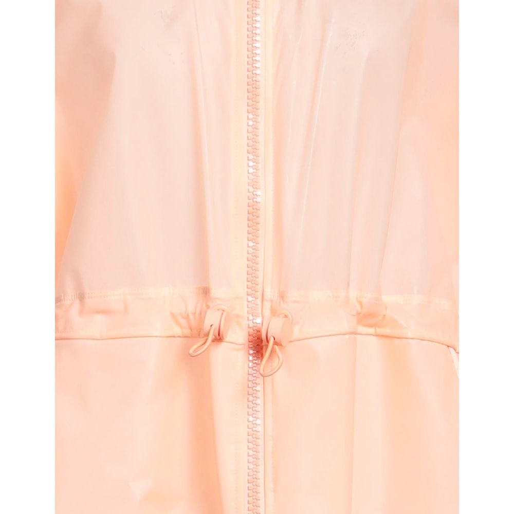 Veste imperméable longue rose poudré Elisabetta Franchi