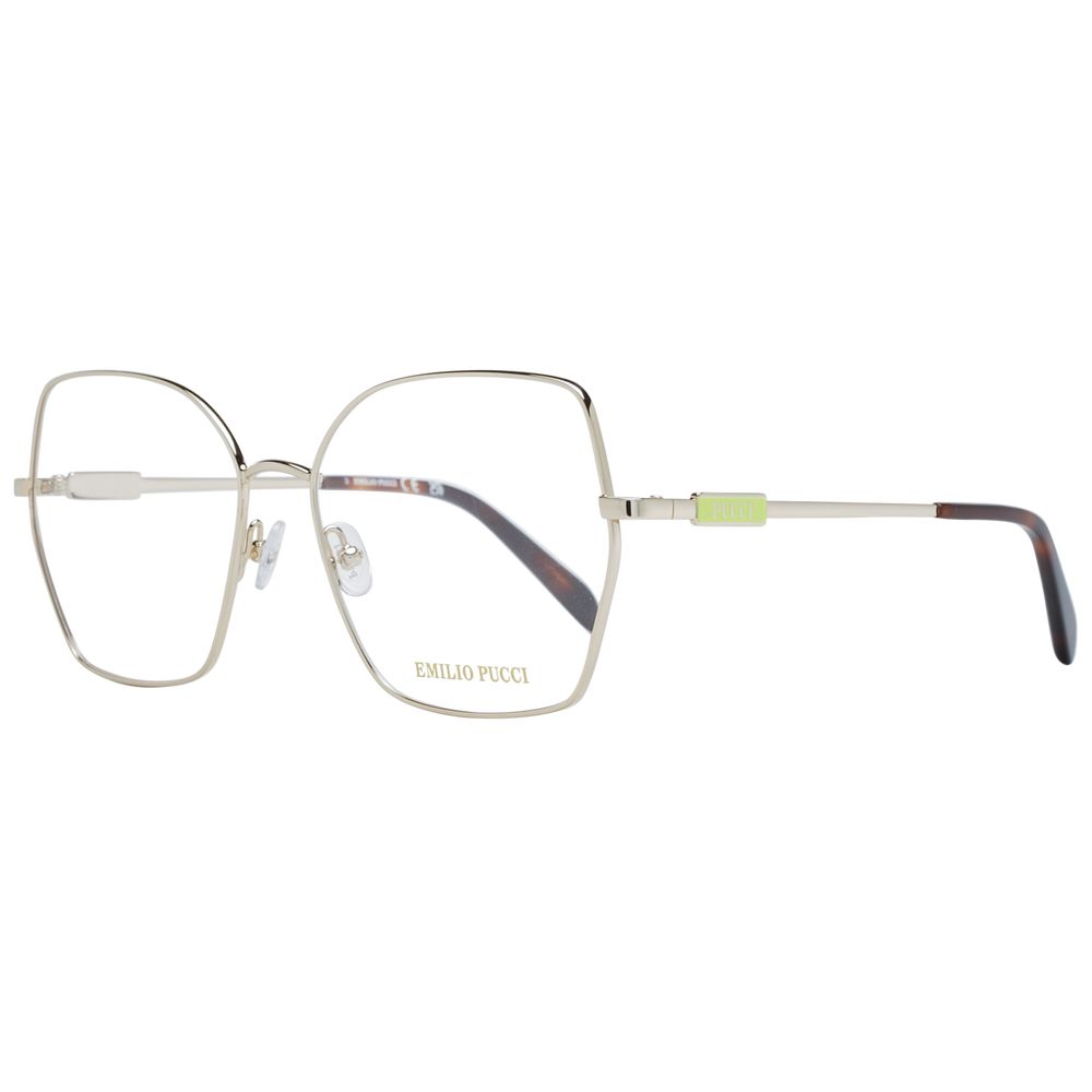 Emilio Pucci Gold Women Optical Frames by Emilio Pucci