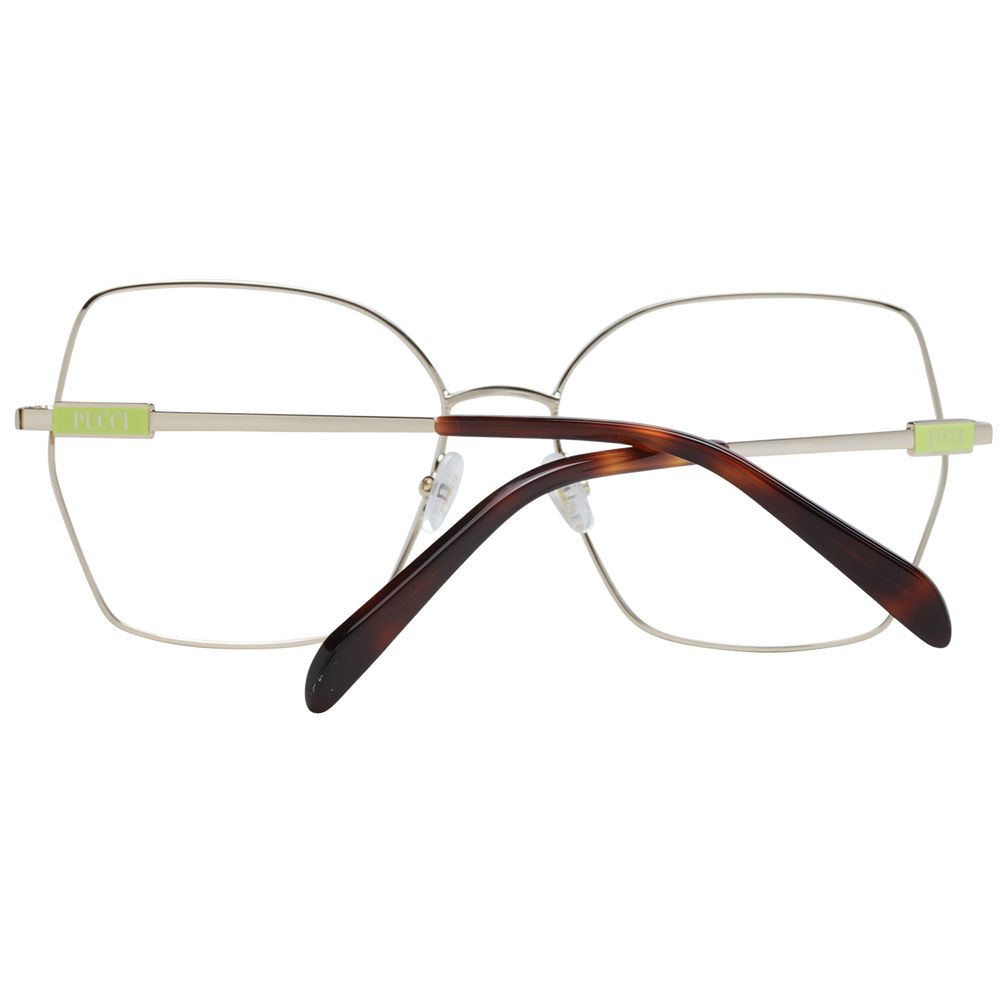 Emilio Pucci Gold Women Optical Frames by Emilio Pucci