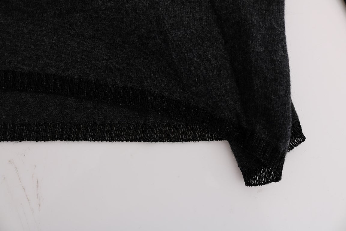 Pull ras du cou gris élégant de Costume National