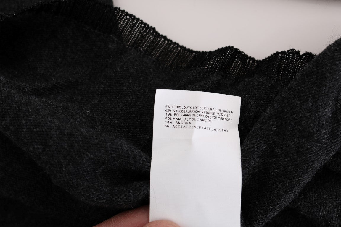 Pull ras du cou gris élégant de Costume National