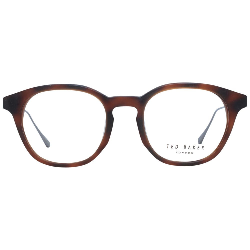 Montures optiques marron pour hommes Ted Baker