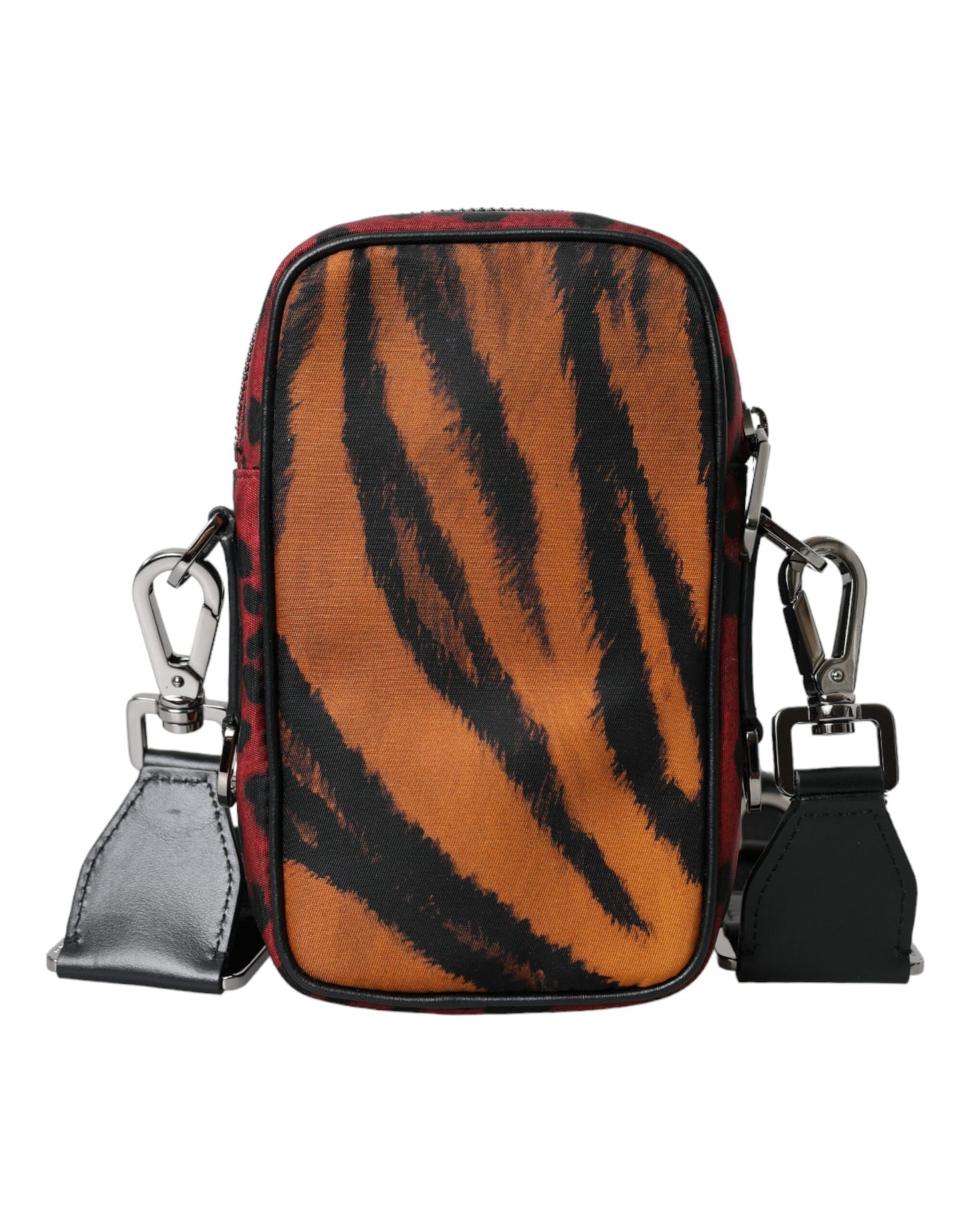 Sac bandoulière Dolce & Gabbana en nylon multicolore à imprimé tigre et logo