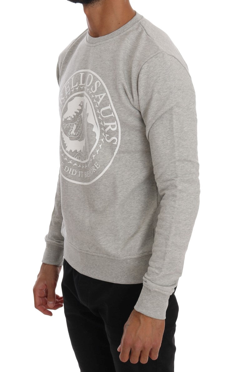 Pull ras du cou en coton chic Morellosaurs de Frankie Morello