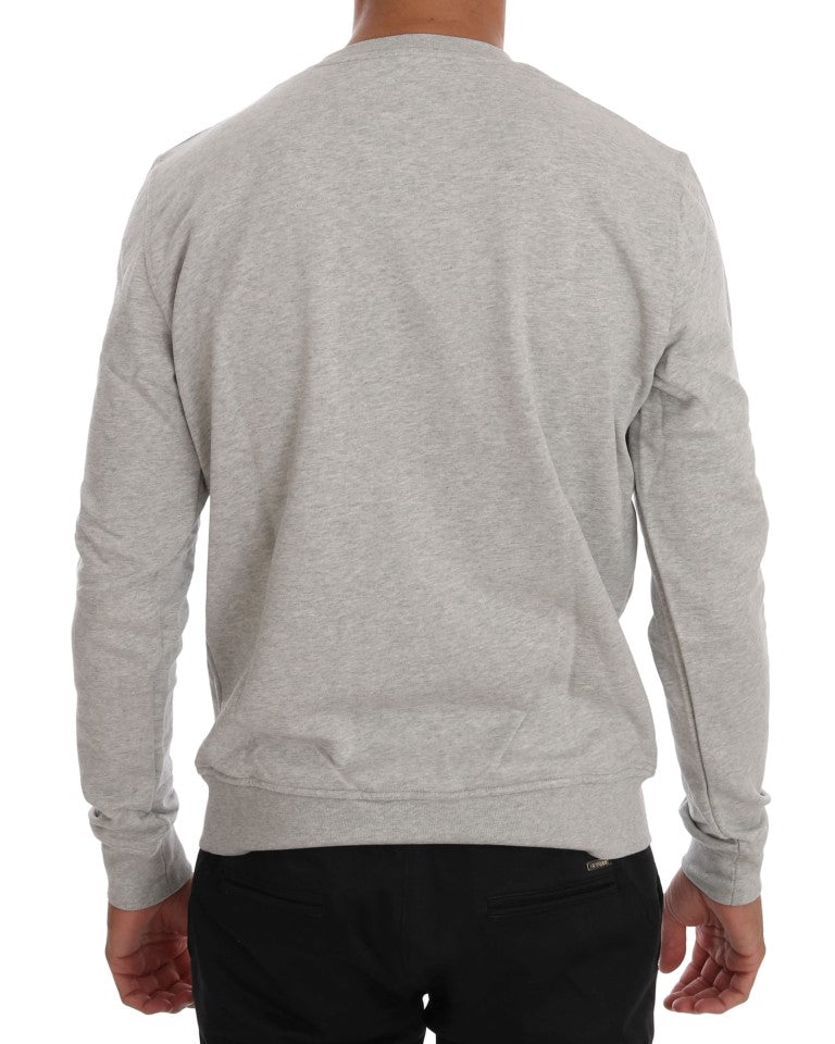 Pull ras du cou en coton chic Morellosaurs de Frankie Morello