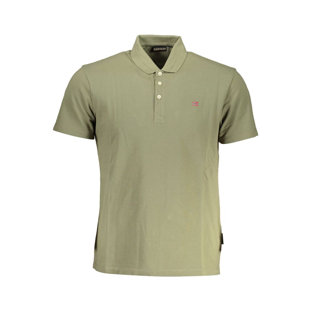 Napapijri Polo homme en coton vert