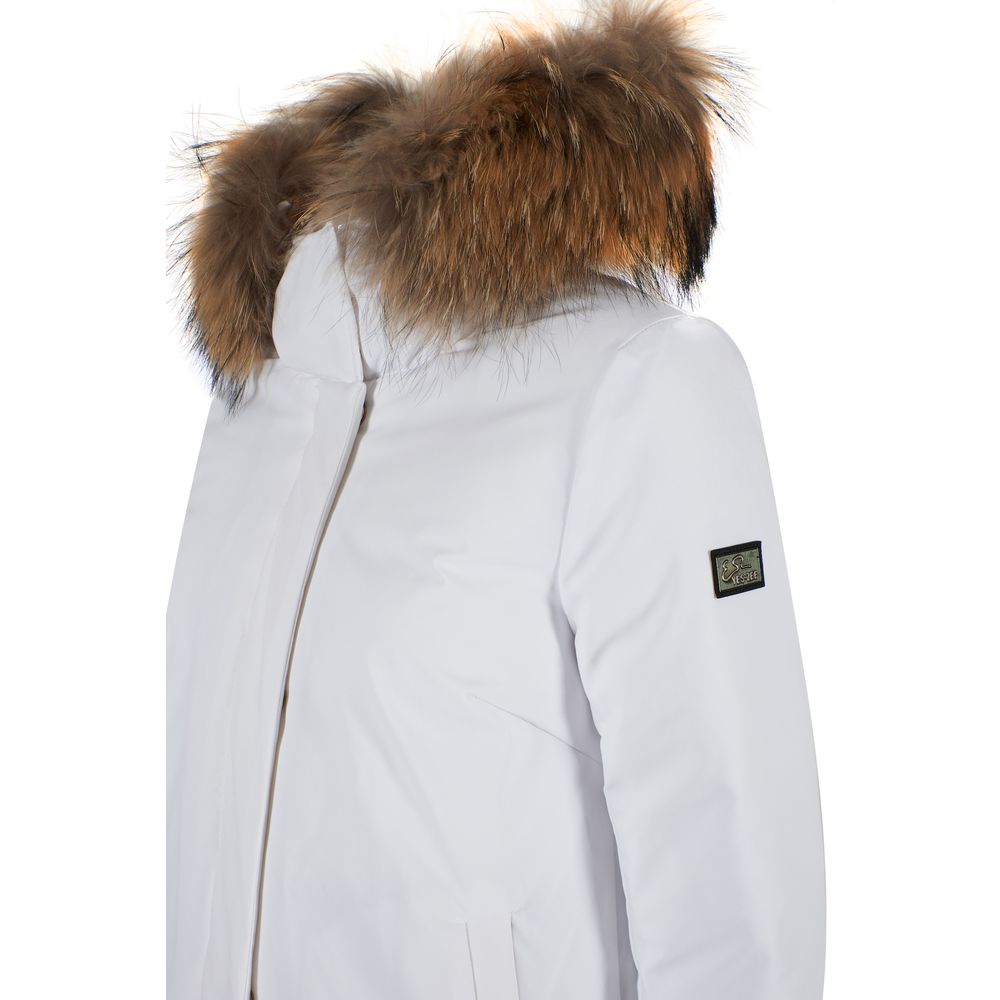 Veste en nylon blanc pour femme Yes Zee