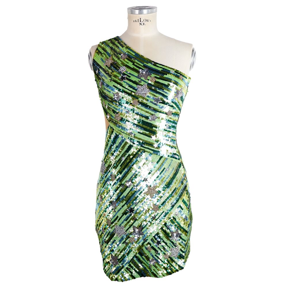 Elisabetta Franchi Green Polyamide Women Dress by Elisabetta Franchi