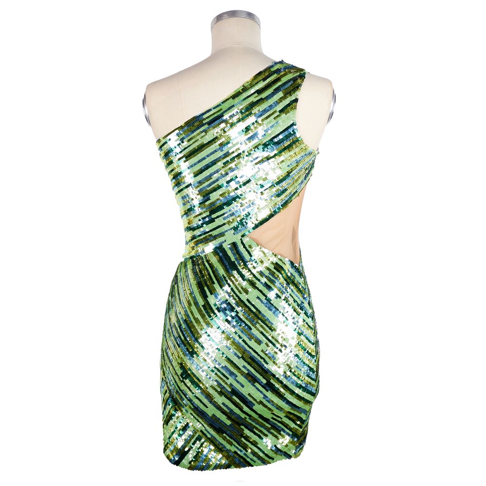 Elisabetta Franchi Green Polyamide Women Dress by Elisabetta Franchi