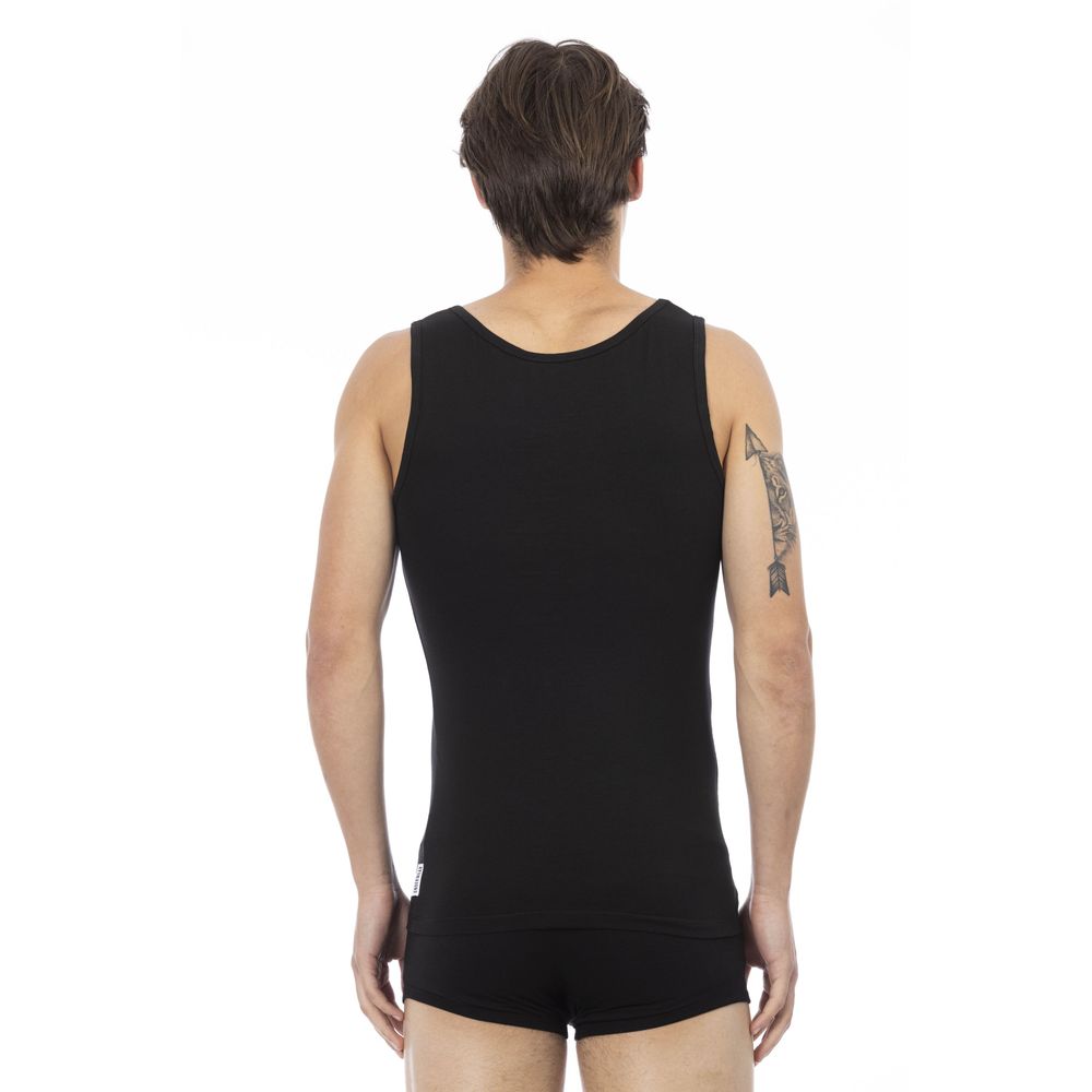 Débardeur Bikkembergs en coton noir pour homme