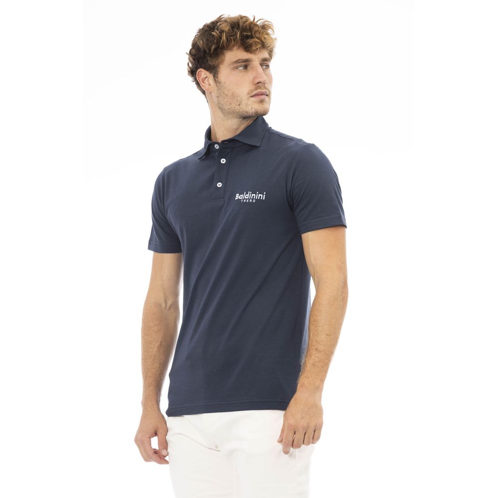 Polo Homme Baldinini Trend Bleu Coton