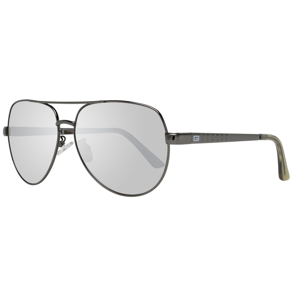 Lunettes de soleil Guess grises pour homme