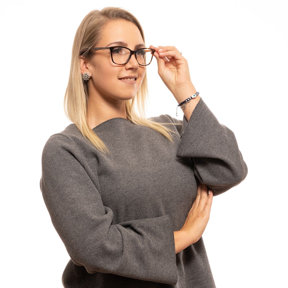 Montures optiques marron pour femmes de la police