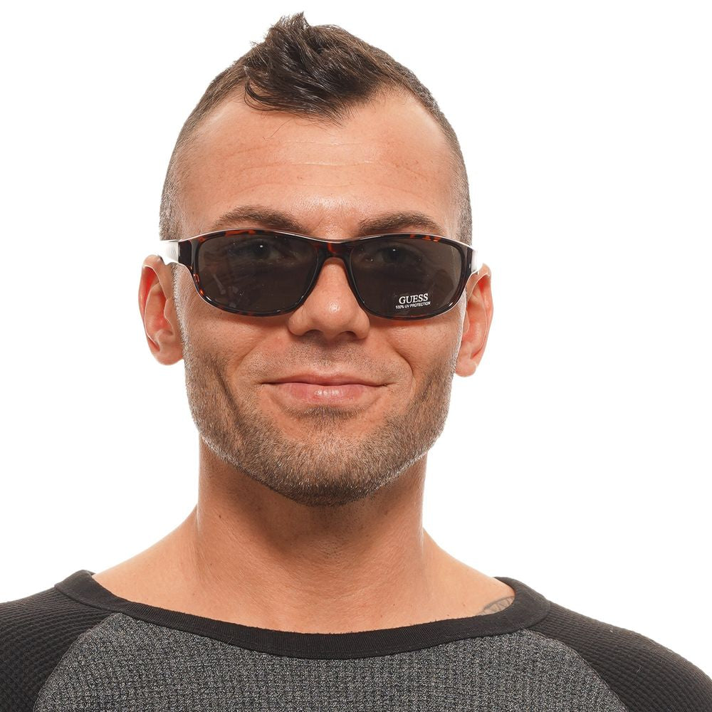 Lunettes de soleil unisexes Guess marron