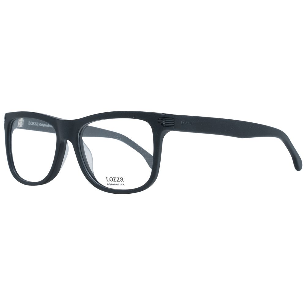 Montures optiques noires pour hommes Lozza