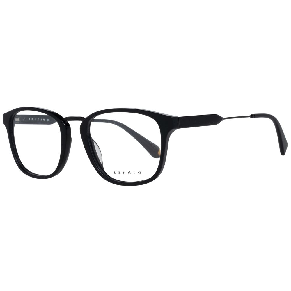 Montures optiques noires pour hommes Sandro