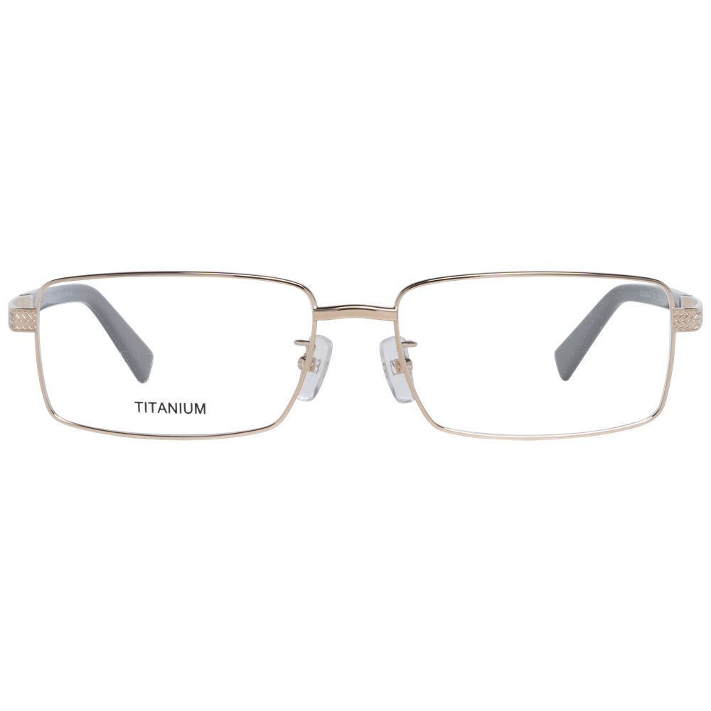 Montures optiques pour homme Ermenegildo Zegna Gold