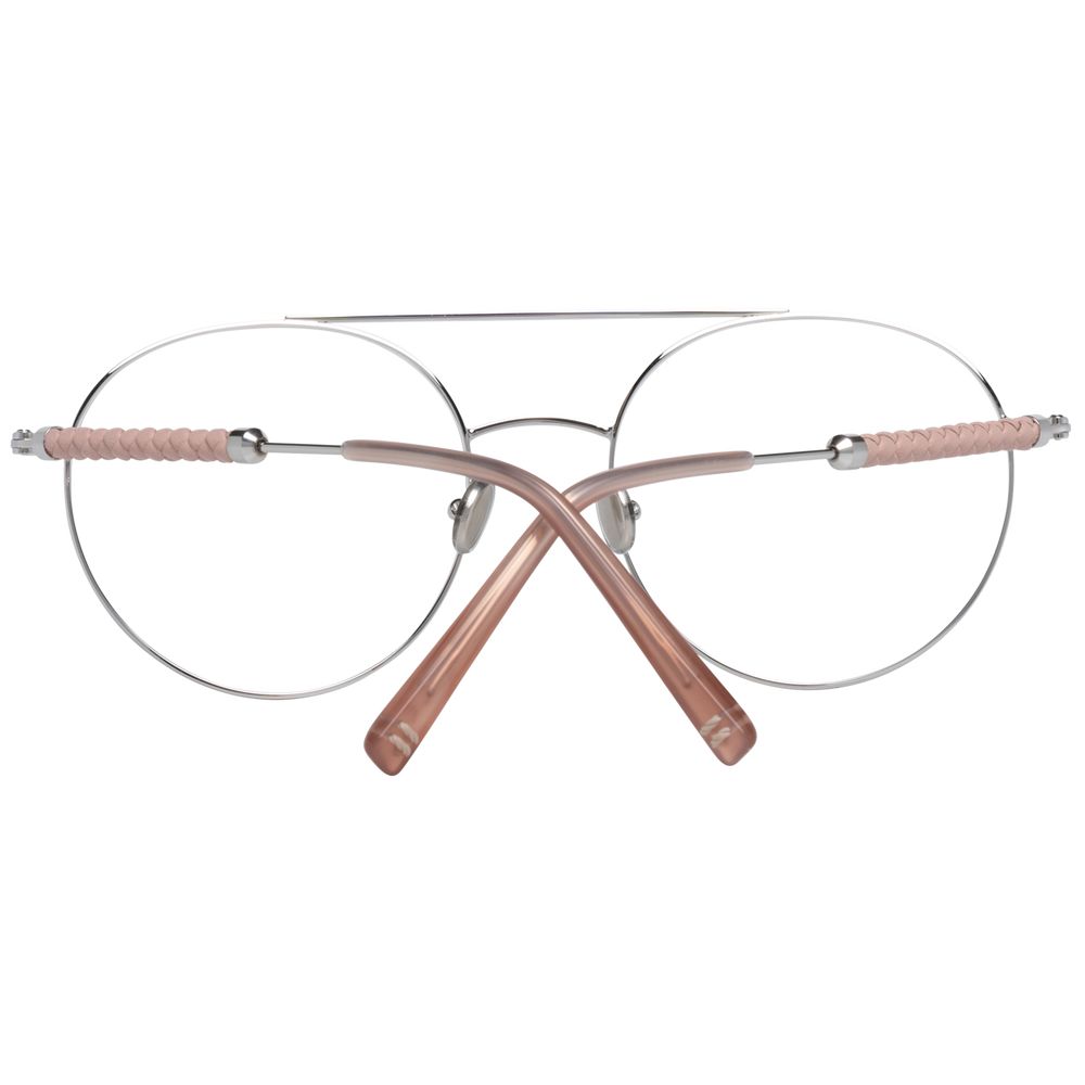 Montures optiques argentées pour femmes Tod's
