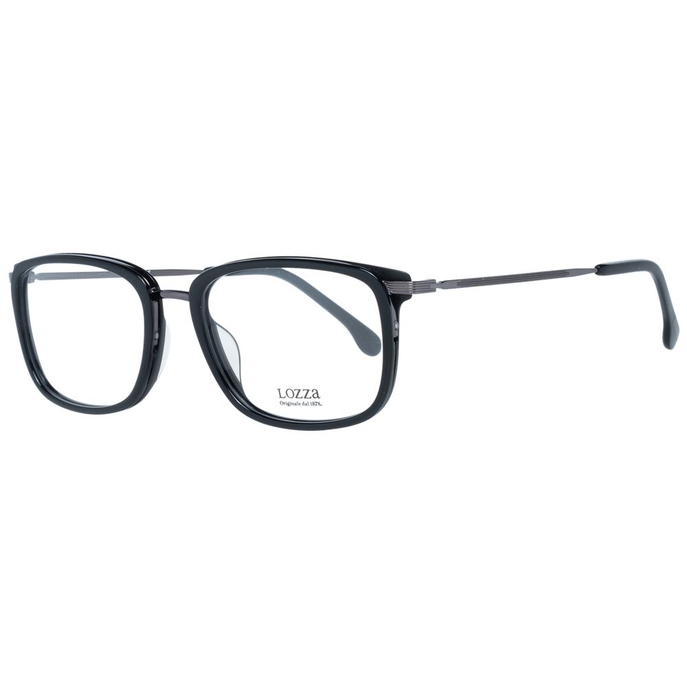 Montures optiques noires pour hommes Lozza