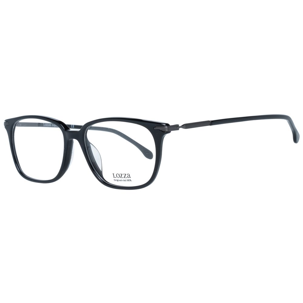 Montures optiques noires pour hommes Lozza