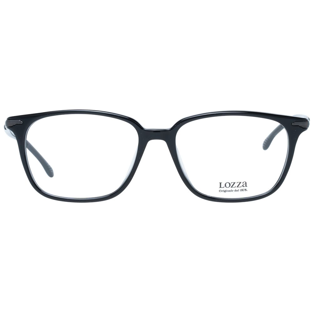 Montures optiques noires pour hommes Lozza