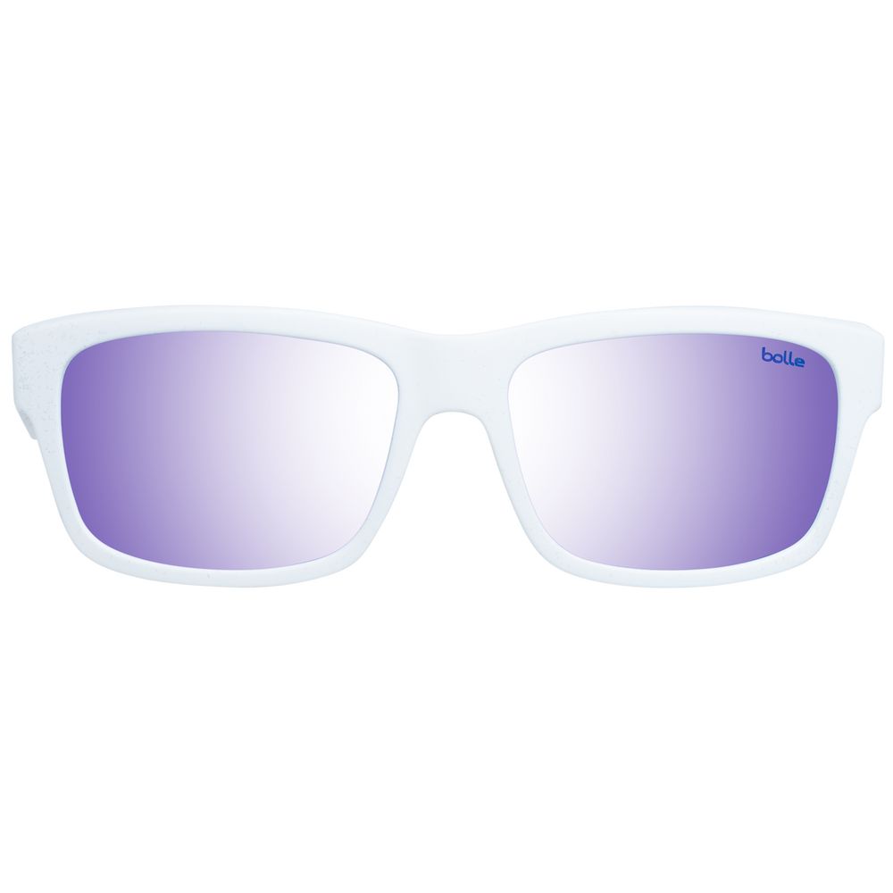 Lunettes de soleil unisexes blanches Bollé