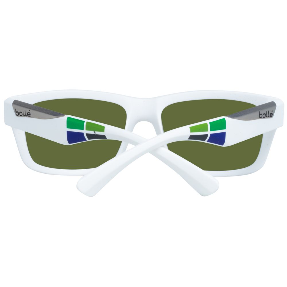 Lunettes de soleil unisexes blanches Bollé