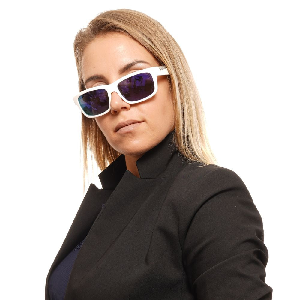 Lunettes de soleil unisexes blanches Bollé