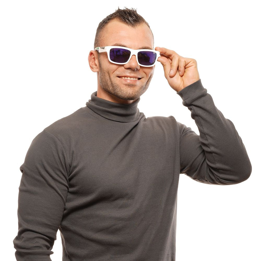 Lunettes de soleil unisexes blanches Bollé