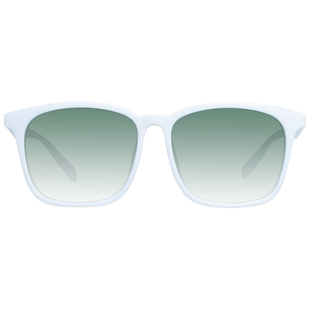 Lunettes de soleil unisexes blanches Spy