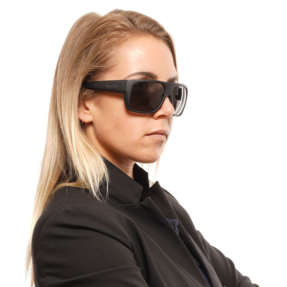 Lunettes de soleil unisexes noires Bolle