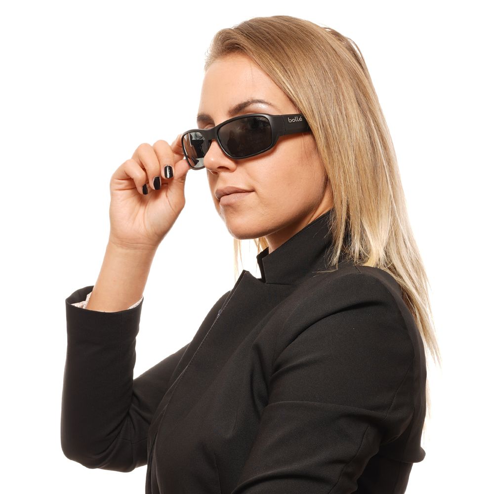 Lunettes de soleil unisexes noires Bolle