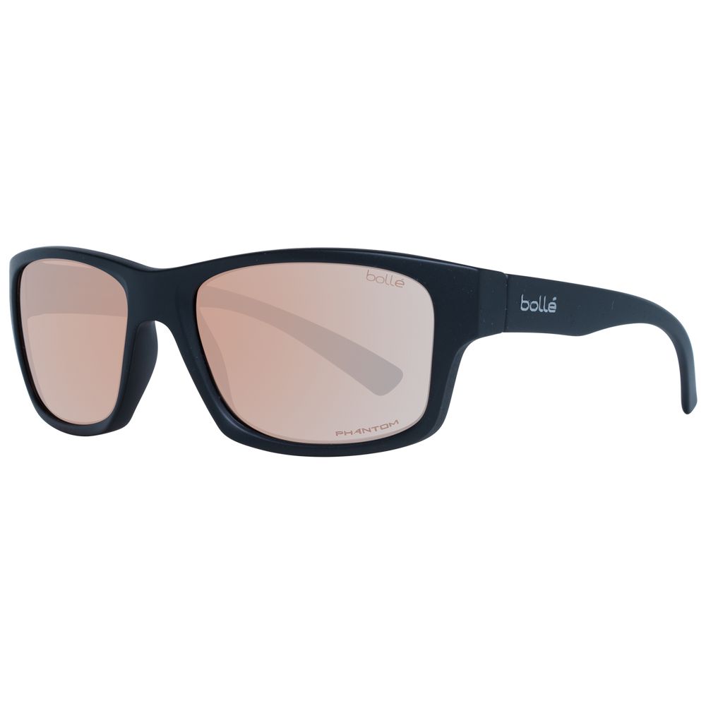 Lunettes de soleil unisexes noires Bolle