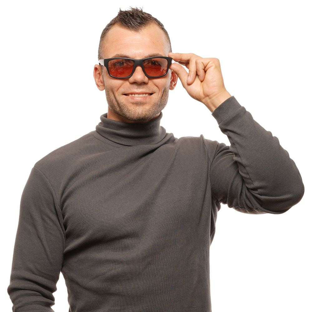 Lunettes de soleil unisexes noires Bolle