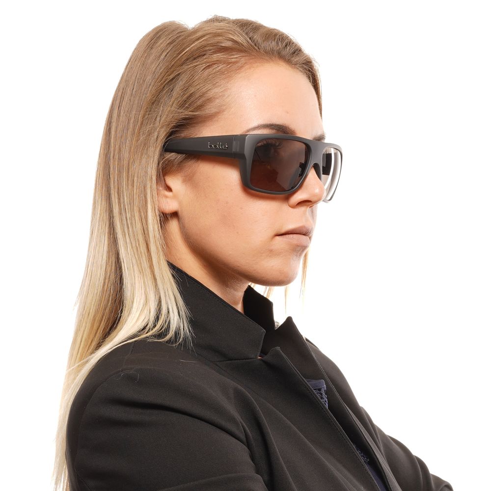 Lunettes de soleil unisexes noires Bolle
