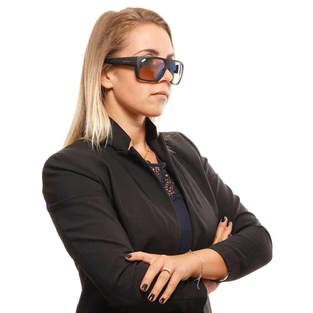 Lunettes de soleil unisexes noires Bolle