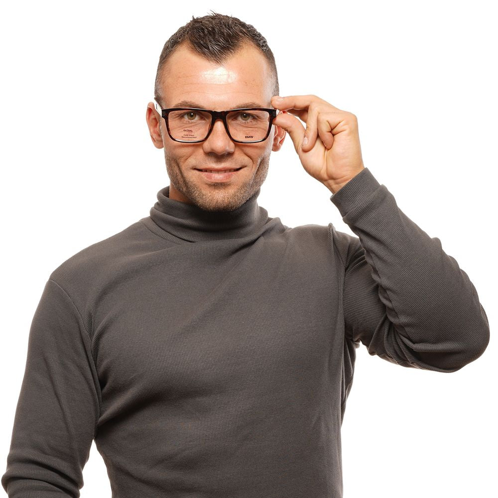 Montures optiques marron BMW pour hommes