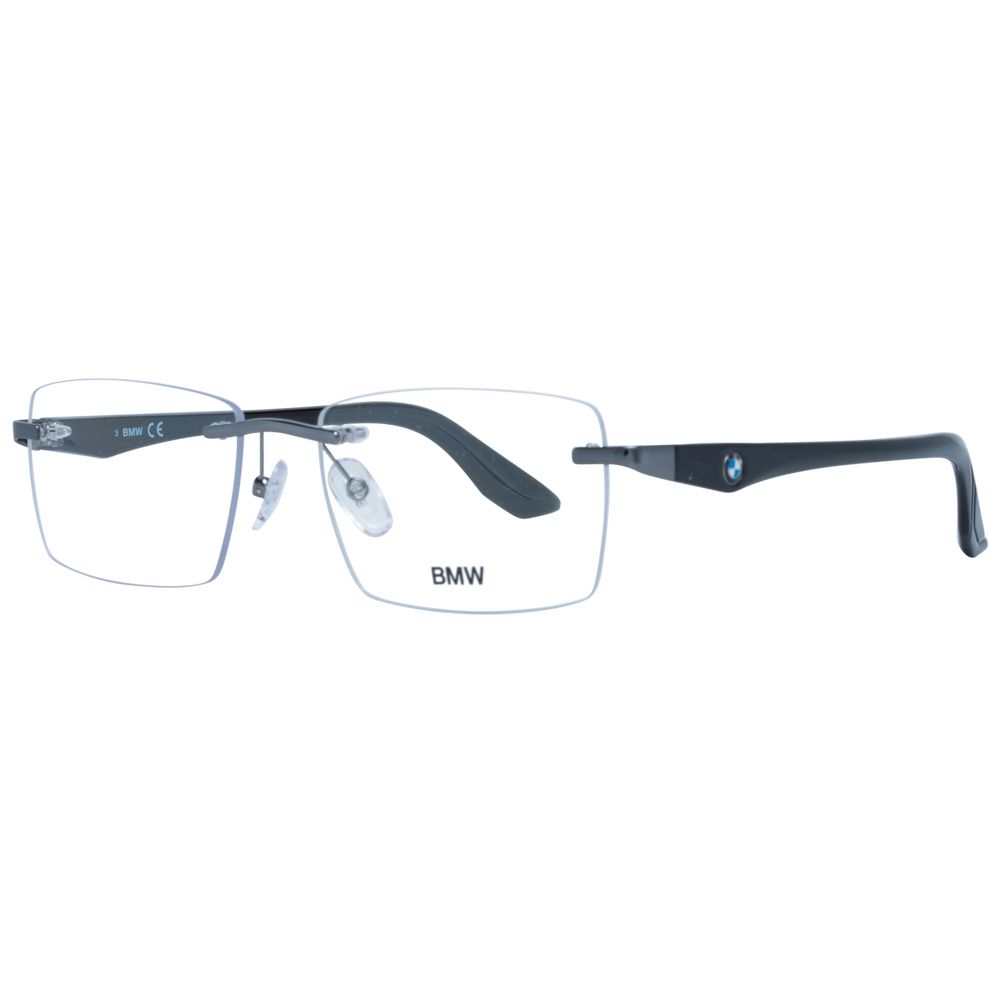 Montures optiques BMW grises pour hommes