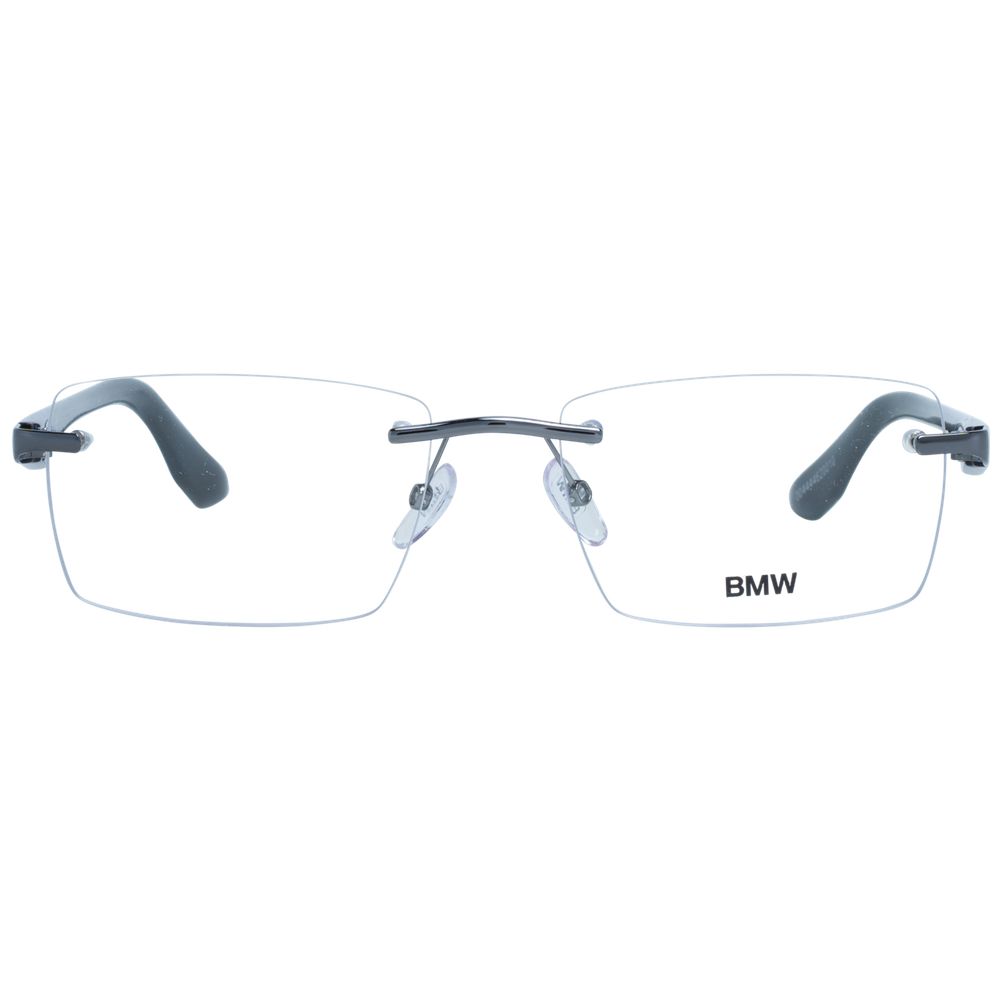 Montures optiques BMW grises pour hommes