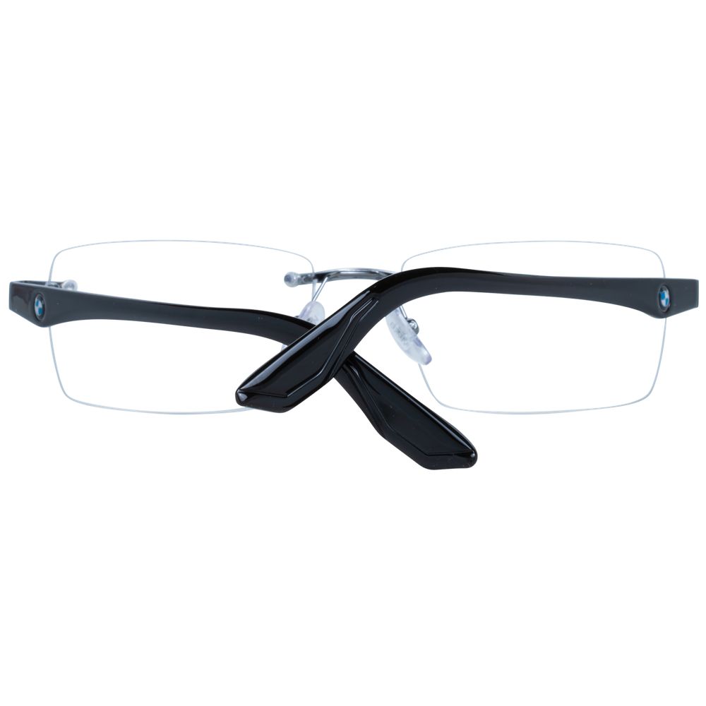 Montures optiques BMW grises pour hommes