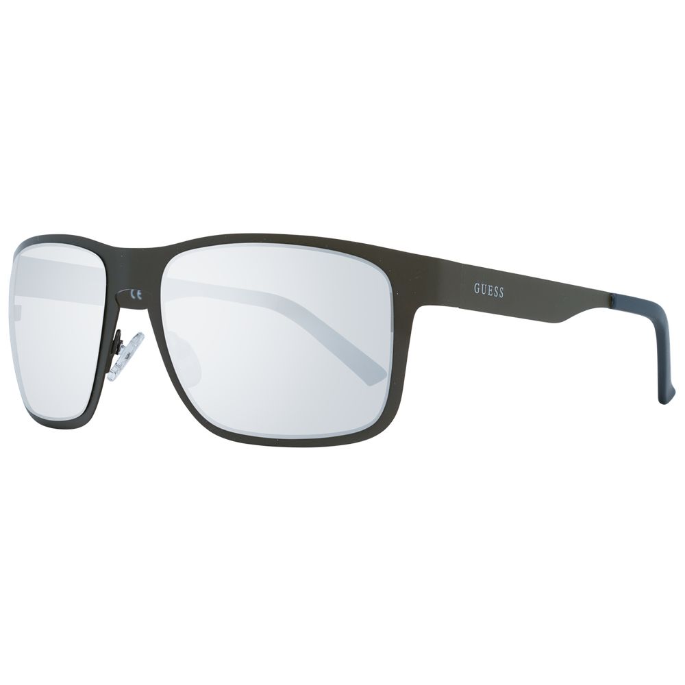 Lunettes de soleil Guess grises pour homme