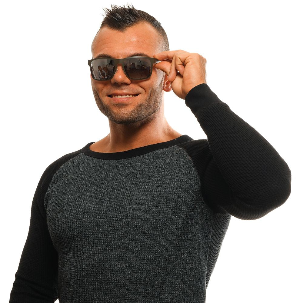 Lunettes de soleil Guess grises pour homme