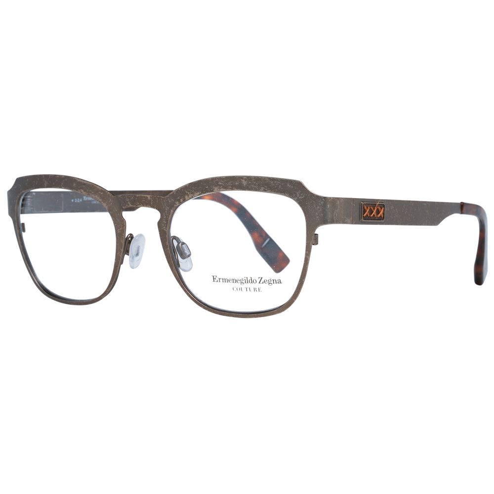 Montures de lunettes pour homme Ermenegildo Zegna Bronze